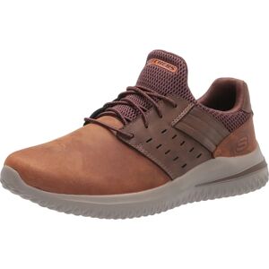 Skechers Delson 3.0 Ezra Fit Largo - Marrone - Scarpe Skechers Delson 3.0 Ezra Fit Largo - Marrone - Scarpe