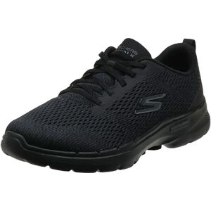 Skechers Black Go Walk 6 Bold Vision Shoes - Training Sneakers Skechers Black Go Walk 6 Bold Vision Shoes - Training Sneakers