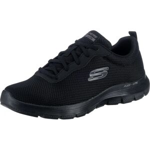 Skechers Herrar Flex Advantage 4.0 - Providence Sneakers - Svart mesh / Pu - UK 7-13 Skechers Herrar Flex Advantage 4.0 - Providence Sneakers - Svart mesh / Pu - UK 7-13