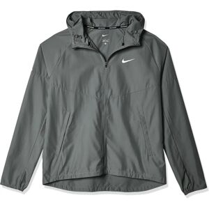 Nike Miler Men's Repel Running Jacket - Recycled Polyester - Grey - Running Jacket Nike Miler Men's Repel Running Jacket - Recycled Polyester - Grey - Running Jacket
