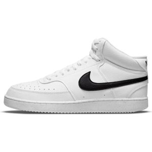 Nike White/Black Mid-Top Sneakers - Support & Style Nike White/Black Mid-Top Sneakers - Support & Style