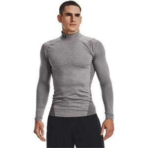 Under Armour ColdGear Kompressions-Mock - Graphit Hell Meliert - 4-Wege-Stretch - Wärme - Herren Under Armour ColdGear Kompressions-Mock - Graphit Hell Meliert - 4-Wege-Stretch - Wärme - Herren