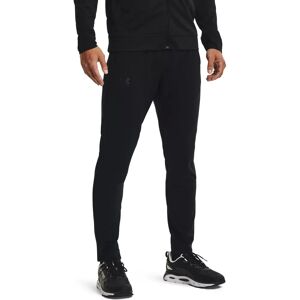 Under Armour Mens Pique Track Pants - Black - Streamlined Fit - Track Pants Under Armour Mens Pique Track Pants - Black - Streamlined Fit - Track Pants
