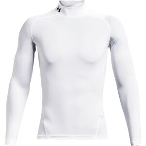 Under Armour HeatGear Mock Long Sleeve Baselayer T-Shirt - White - Long Sleeve Baselayer T-Shirt Under Armour HeatGear Mock Long Sleeve Baselayer T-Shirt - White - Long Sleeve Baselayer T-Shirt