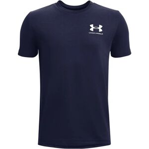 Under Armour Boys UA Sportstyle Navy Short Sleeve T-Shirt - T-Shirt Under Armour Boys UA Sportstyle Navy Short Sleeve T-Shirt - T-Shirt