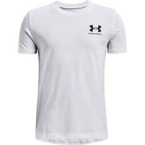 Under Armour White Youth T-Shirt - Casual Sportswear Under Armour White Youth T-Shirt - Casual Sportswear