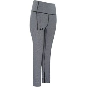 Under Armour Heatgear Stretch Waist Grey Womens Geo Ankle Leggings - Leggings Under Armour Heatgear Stretch Waist Grey Womens Geo Ankle Leggings - Leggings
