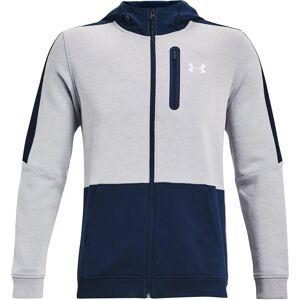 Under Armour Heren Threadborne Full Zip Hoodie - Grijs - Lichtgewicht - Ademend - Volledige Rits - Training Under Armour Heren Threadborne Full Zip Hoodie - Grijs - Lichtgewicht - Ademend - Volledige Rits - Training