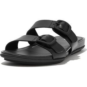 Fitflop Gracie Two Bar Sandals black Fitflop Gracie Two Bar Sandals black