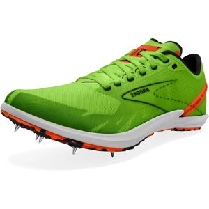 Brooks Draft XC Vert Gecko/Rouge Orange/Blanc - Chaussures de course pour hommes - Publicité Brooks Draft XC Vert Gecko/Rouge Orange/Blanc - Chaussures de course pour hommes - Publicité