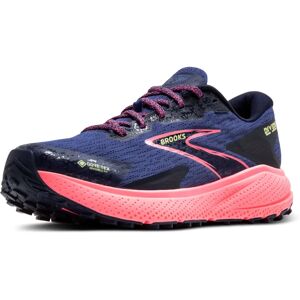 Brooks Divide 5 GTX Chaussures de Trail Running - Gris Bleu/Pink/Lime - Publicité Brooks Divide 5 GTX Chaussures de Trail Running - Gris Bleu/Pink/Lime - Publicité