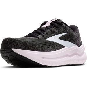 Brooks Ghost Max 2 - Hardloopschoenen - Zwart/Wit/Orchidee IJs Brooks Ghost Max 2 - Hardloopschoenen - Zwart/Wit/Orchidee IJs
