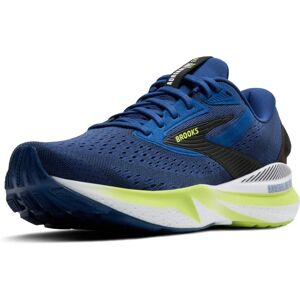 Brooks Adrenaline GTS 24 Hommes - Chaussures de course Navy Peony/Black/Acid Lime - Publicité Brooks Adrenaline GTS 24 Hommes - Chaussures de course Navy Peony/Black/Acid Lime - Publicité