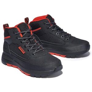 Timberland Kinderen Zwarte Mid Laarzen - Het Hele Jaar Timberland Kinderen Zwarte Mid Laarzen - Het Hele Jaar