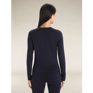 Icebreaker Women's Merino 200 Oasis Long Sleeve Base Layer Top - Womens Midnigh Navy Icebreaker Women's Merino 200 Oasis Long Sleeve Base Layer Top - Womens Midnigh Navy