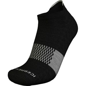 Icebreaker M Multisport Light Micro Svart - Snø - Metro HTHR Icebreaker M Multisport Light Micro Svart - Snø - Metro HTHR