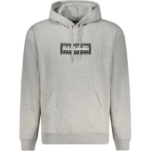 Napapijri Geographic Hoodie - Grey - Hooded Sweatshirt Napapijri Geographic Hoodie - Grey - Hooded Sweatshirt