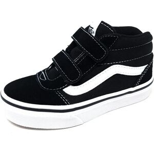 Vans Niños Ward Mid Rise De Canvas Zapatillas - Negro - Zapatillas Vans Niños Ward Mid Rise De Canvas Zapatillas - Negro - Zapatillas