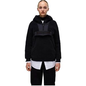 Napapijri Seline - Hanorac din fleece negru cu glugă - Fleece Hoodie Napapijri Seline - Hanorac din fleece negru cu glugă - Fleece Hoodie