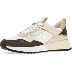 Michael Kors Theo Trainer Sneaker - Weiß/Blau/Schwarz - Freizeit Schuhe Michael Kors Theo Trainer Sneaker - Weiß/Blau/Schwarz - Freizeit Schuhe