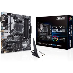ASUS PRIME B550M-A WIFI II - Carte mère AMD B550 Micro ATX ASUS PRIME B550M-A WIFI II - Carte mère AMD B550 Micro ATX