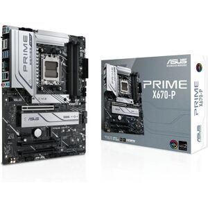 ASUS PRIME X670-P AMD X670 Socket AM5 ATX Motherboard ASUS PRIME X670-P AMD X670 Socket AM5 ATX Motherboard
