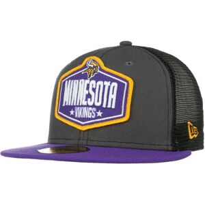 New Era Draft21 Vikings Cap - Fitted, Anthracite - NFL New Era Draft21 Vikings Cap - Fitted, Anthracite - NFL