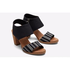 TOMS Shoes Majorca Cutout Sandal Talon Femme black TOMS Shoes Majorca Cutout Sandal Talon Femme black