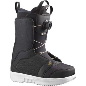Salomon Pearl Boa Black/White/Gold - Snowboard Boots Salomon Pearl Boa Black/White/Gold - Snowboard Boots