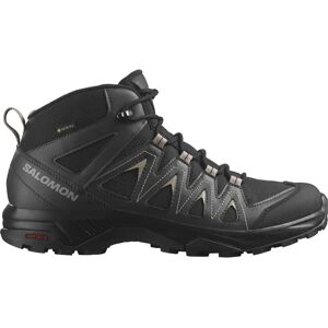 Salomon X Braze Mid Gtx Homme Noir - Chaussures de trekking - Publicité Salomon X Braze Mid Gtx Homme Noir - Chaussures de trekking - Publicité