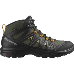 Salomon X BRAZE MID GORE-TEX Hiking Shoes - Waterproof, Olive, Unisex Salomon X BRAZE MID GORE-TEX Hiking Shoes - Waterproof, Olive, Unisex