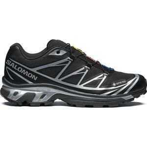 Salomon Black XT-6 GORE-TEX Sneakers - Zwart/Zwart/Ftw Zilver - Maat: Heren US 9.5 / Vrouwen US 10.5 Salomon Black XT-6 GORE-TEX Sneakers - Zwart/Zwart/Ftw Zilver - Maat: Heren US 9.5 / Vrouwen US 10.5