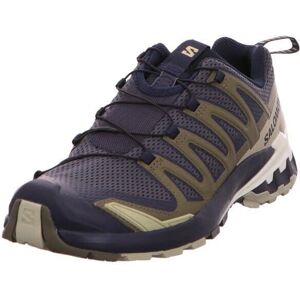 Chaussures Salomon Trail Vert Olive - Trail Running Shoes - Publicité Chaussures Salomon Trail Vert Olive - Trail Running Shoes - Publicité