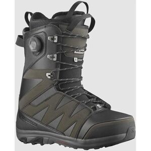 Salomon X Approach Lace SJ Boa Noir - Bottes de snowboard Salomon X Approach Lace SJ Boa Noir - Bottes de snowboard