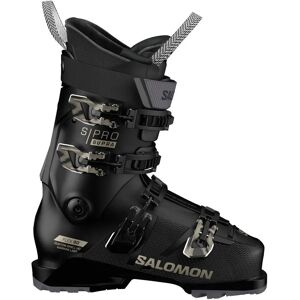 Salomon S/PRO Supra 90 Femme Noir Bronze Clair - Chaussure de Ski - Publicité Salomon S/PRO Supra 90 Femme Noir Bronze Clair - Chaussure de Ski - Publicité