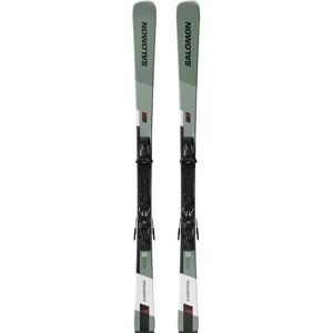Salomon S/max 8 + M10 Gw L80 Alpineskiën Pakket Groen 160 Salomon S/max 8 + M10 Gw L80 Alpineskiën Pakket Groen 160