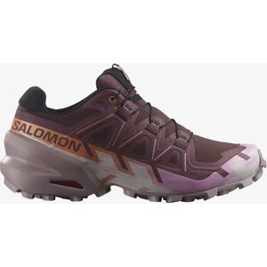 Salomon Speedcross 6 Chaussures de course pour femmes - Catawba Grape/Papaya/Deauville Mauve - Publicité Salomon Speedcross 6 Chaussures de course pour femmes - Catawba Grape/Papaya/Deauville Mauve - Publicité