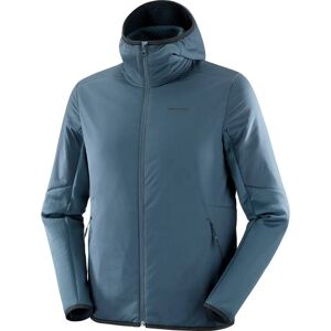 Salomon - Outline Hybrid Warm HD - Marino - L - Fleecejakke Salomon - Outline Hybrid Warm HD - Marino - L - Fleecejakke