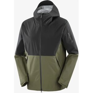 Salomon Outerpath 2.5l Wp Jkt M Dyp Svart - Jakke Salomon Outerpath 2.5l Wp Jkt M Dyp Svart - Jakke