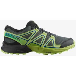 Salomon Speedcross barnskor - Mörkgrå och lime Salomon Speedcross barnskor - Mörkgrå och lime