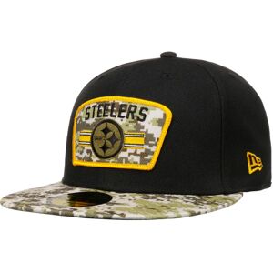 New Era Pittsburgh Steelers Cap - black - Size 7 1/8 New Era Pittsburgh Steelers Cap - black - Size 7 1/8