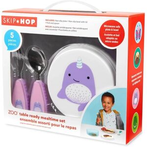 Skip Hop Baby Smart Serve Melamin Divided Plate and Bowl Set - Baby Tableware Set Skip Hop Baby Smart Serve Melamin Divided Plate and Bowl Set - Baby Tableware Set