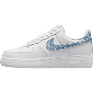 Nike Air Force 1 Low '07 Essential Hvid Worn Blue Paisley - Sneakers Nike Air Force 1 Low '07 Essential Hvid Worn Blue Paisley - Sneakers