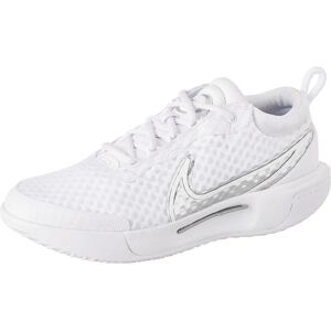 Nike Zoom Court Pro Chaussures de tennis blanches argentées - Chaussures de tennis - Publicité Nike Zoom Court Pro Chaussures de tennis blanches argentées - Chaussures de tennis - Publicité