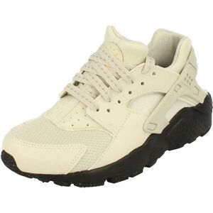 Nike Huarache Run Gs Beige Trainers - Kids Nike Huarache Run Gs Beige Trainers - Kids