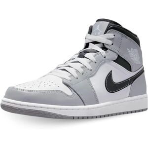 Nike Air Jordan 1 Mid - lys røg grå/anthracite Nike Air Jordan 1 Mid - lys røg grå/anthracite