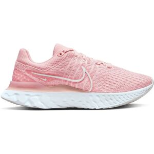 Nike React Infinity Run Flyknit 3 Road Running Shoes - Pink/White Nike React Infinity Run Flyknit 3 Road Running Shoes - Pink/White