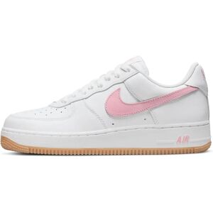 Nike Air Force 1 Low Retro Blanc/Rose-Gomme - Baskets - Publicité Nike Air Force 1 Low Retro Blanc/Rose-Gomme - Baskets - Publicité
