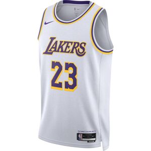 Nike Lakers White Dri-FIT Basketball Jersey - Men Nike Lakers White Dri-FIT Basketball Jersey - Men