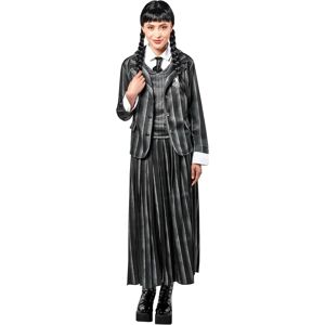 Rubies Wednesday Addams Costume - Black and Grey, Medium - Costumes Rubies Wednesday Addams Costume - Black and Grey, Medium - Costumes